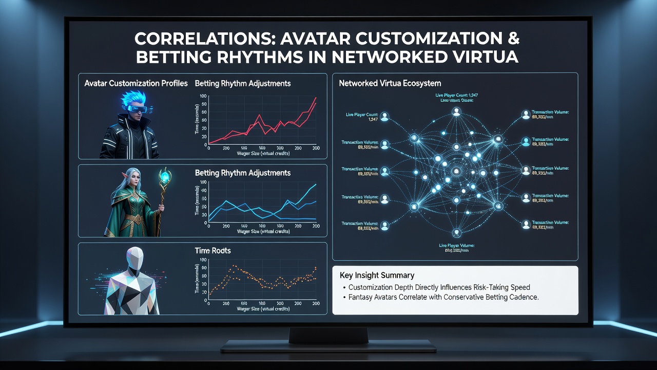 Networked virtual card table interface displaying player avatars alongside betting controls and rhythm indicators